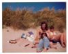 Judith, Christine and me - North Cornwall - 1976