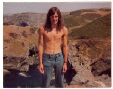 Me - at Tintagel, Cornwall - 1976