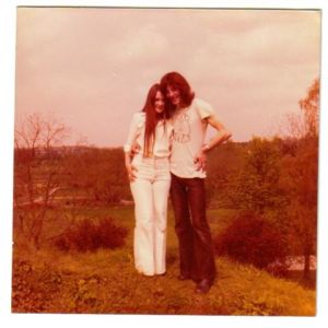 Brian and Judith, 1975 - golden days